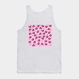 Love me Love me not pattern Tank Top